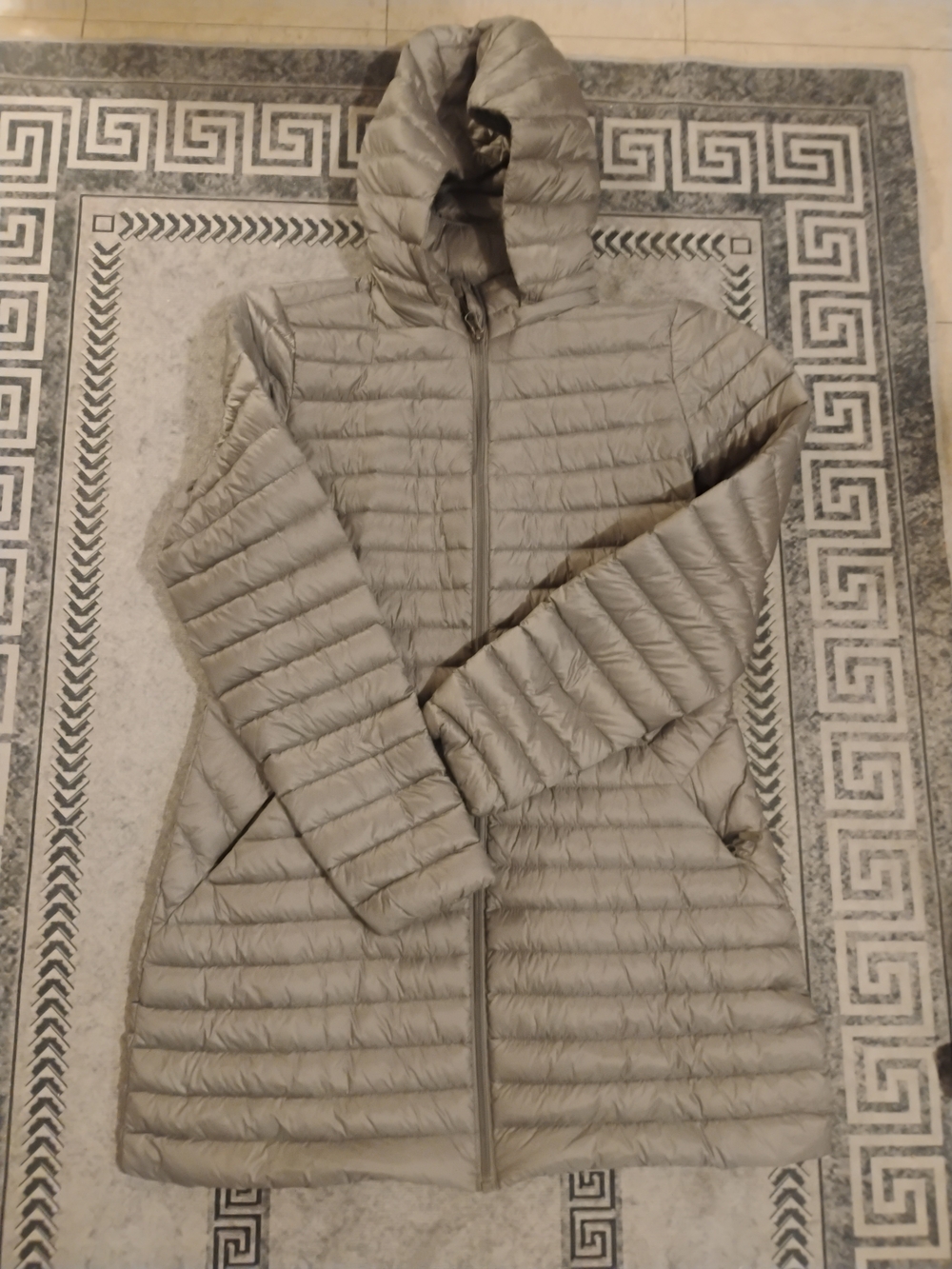 32 Degrees Lightweight Hooded Puffer Jacket